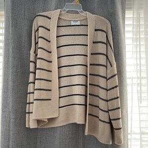 Striped cardigan